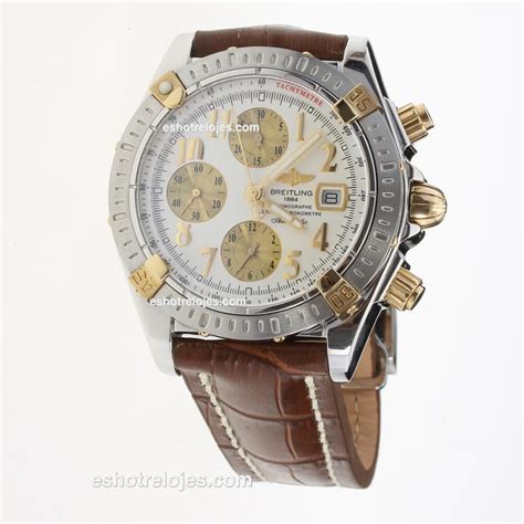 breitling navitimer chronograph swiss valjoux 7750 movement-two tone|valjoux 7750 movement review.